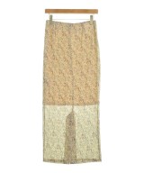 U BY Spick & Span（ユーバイスピックアンドスパン）ロング・マキシ丈スカート ベージュ サイズ:38(M位) レディース/2200615057125