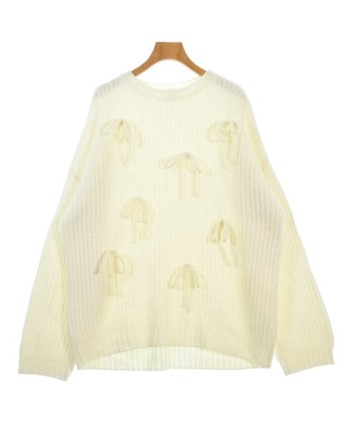 U BY Spick & Span(ユーバイスピックアンドスパン)ニット・セーター 白 サイズ:F/2200671803018