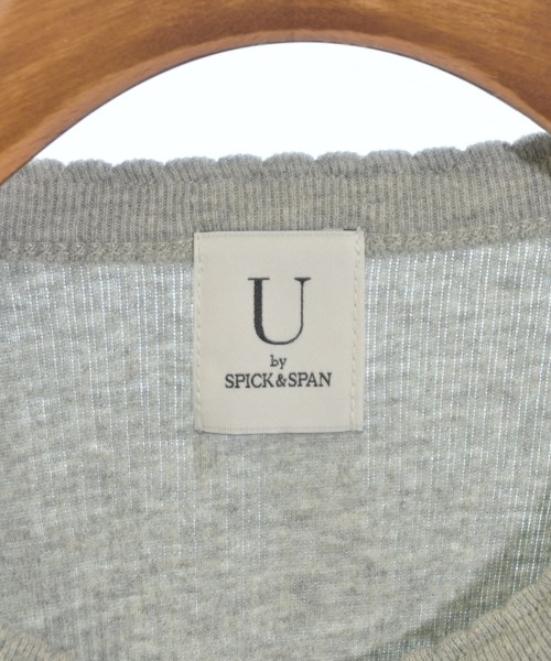 U BY Spick & Span（ユーバイスピックアンドスパン）Tシャツ・カットソー グレー サイズ:-(M位) レディース/2200671691424