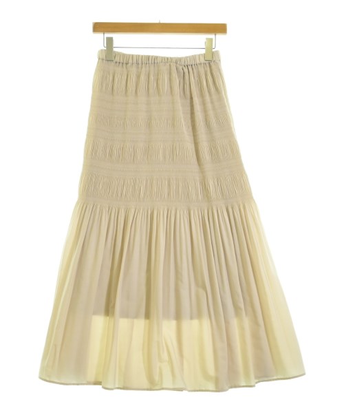 U BY Spick & Span(ユーバイスピックアンドスパン)ロング・マキシ丈スカート ベージュ サイズ:F/2200674880030