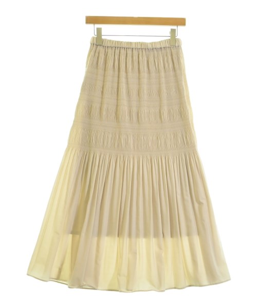 U BY Spick & Span（ユーバイスピックアンドスパン）ロング・マキシ丈スカート ベージュ サイズ:F レディース/2200674880030