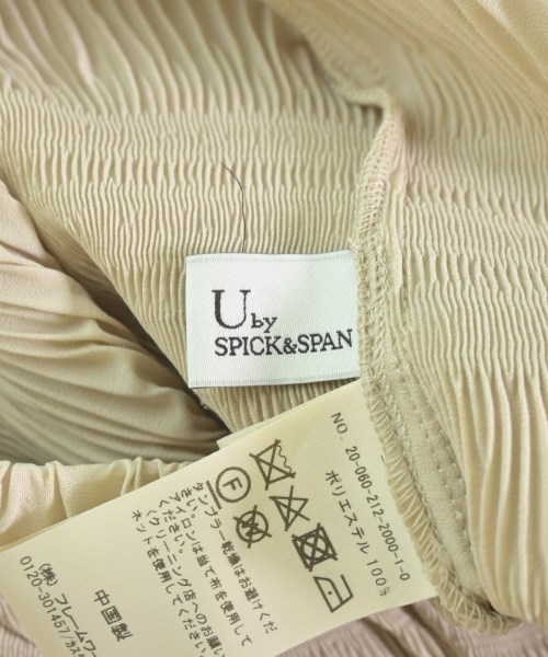 U BY Spick & Span（ユーバイスピックアンドスパン）ロング・マキシ丈スカート ベージュ サイズ:F レディース/2200674880030