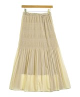 U BY Spick & Span（ユーバイスピックアンドスパン）ロング・マキシ丈スカート ベージュ サイズ:F レディース/2200674880030