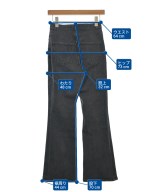 U BY Spick & Span（ユーバイスピックアンドスパン）デニムパンツ 黒 サイズ:36(S位) レディース/2200677521015