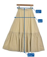 U BY Spick & Span（ユーバイスピックアンドスパン）ロング・マキシ丈スカート ベージュ サイズ:36(S位) レディース/2200689229107
