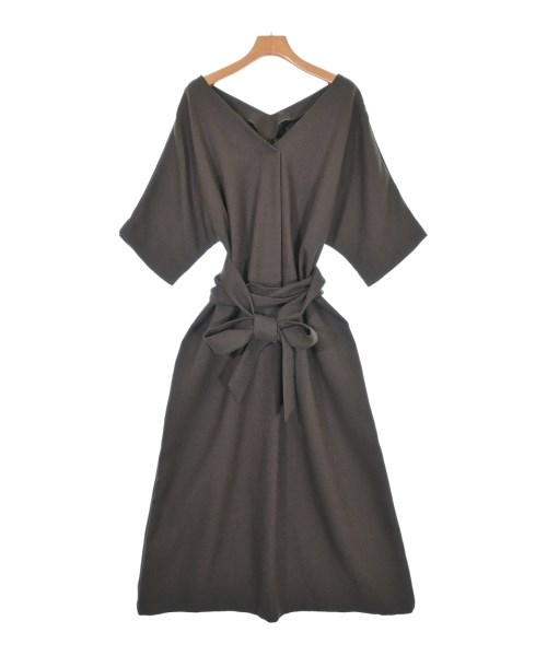 U BY Spick & Span(ユーバイスピックアンドスパン)ワンピース 茶 サイズ:-(M位)/2200693540038