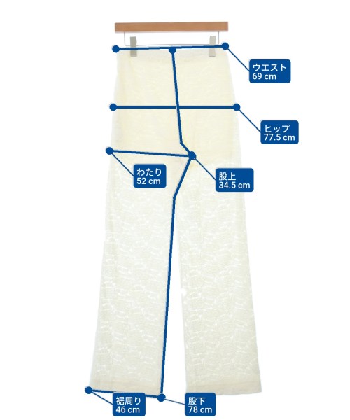 U BY Spick & Span（ユーバイスピックアンドスパン）その他 白 サイズ:38(M位) レディース/2200697227041