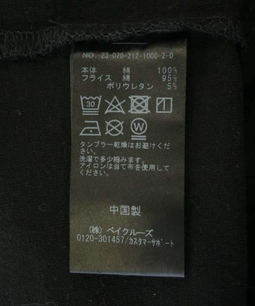 U BY Spick & Span（ユーバイスピックアンドスパン）Tシャツ・カットソー 黒 サイズ:F レディース/2200699709057