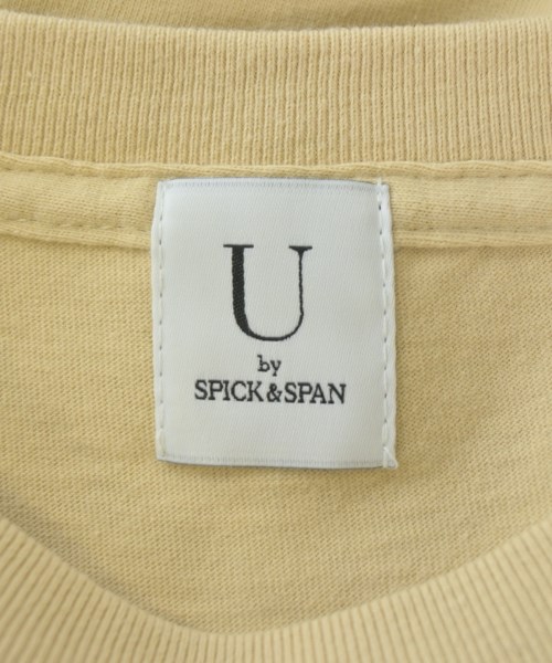 U BY Spick & Span（ユーバイスピックアンドスパン）Tシャツ・カットソー ベージュ サイズ:F レディース/2200645923063