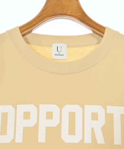 U BY Spick & Span（ユーバイスピックアンドスパン）Tシャツ・カットソー ベージュ サイズ:F レディース/2200645923063