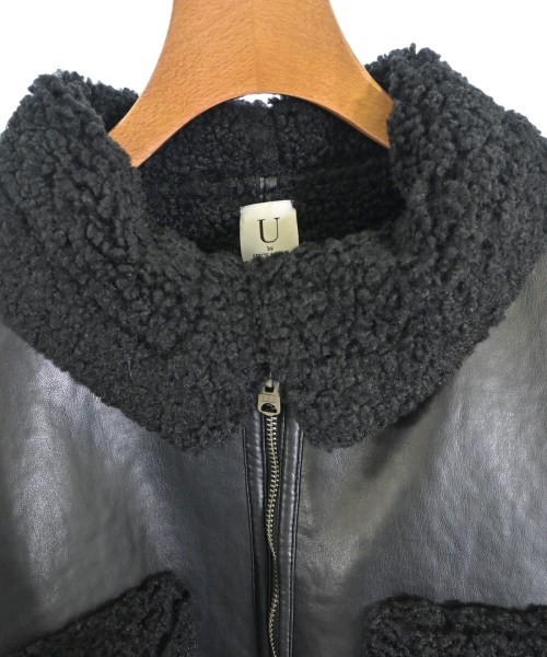 U BY Spick & Span（ユーバイスピックアンドスパン）ライダース 黒 サイズ:F レディース/2200656855018