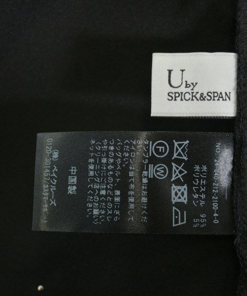 U BY Spick & Span（ユーバイスピックアンドスパン）オールインワン/サロペット 黒 サイズ:36(S位) レディース/2200656855070