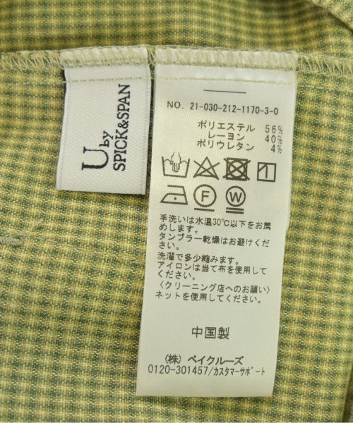 U BY Spick & Span（ユーバイスピックアンドスパン）その他 緑 サイズ:36(S位) レディース/2200711248106