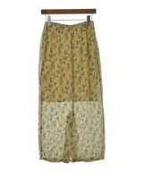 U BY Spick & Span（ユーバイスピックアンドスパン）ロング・マキシ丈スカート ベージュ サイズ:36(S位) レディース/2200711248113