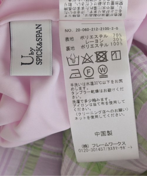 U BY Spick & Span（ユーバイスピックアンドスパン）ロング・マキシ丈スカート ピンク サイズ:36(S位) レディース/2200708159033