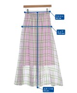 U BY Spick & Span（ユーバイスピックアンドスパン）ロング・マキシ丈スカート ピンク サイズ:36(S位) レディース/2200708159033