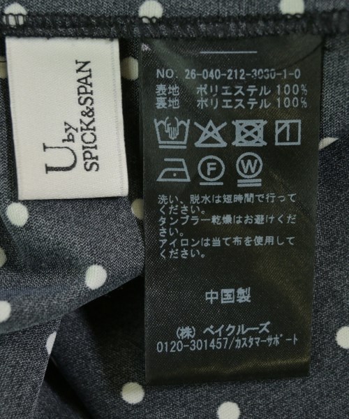 U BY Spick & Span（ユーバイスピックアンドスパン）ワンピース 黒 サイズ:F レディース/2200710760098