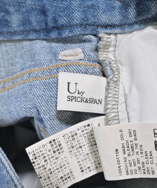 U BY Spick & Span（ユーバイスピックアンドスパン）デニムパンツ 青 サイズ:34(XS位) レディース/2200715778074