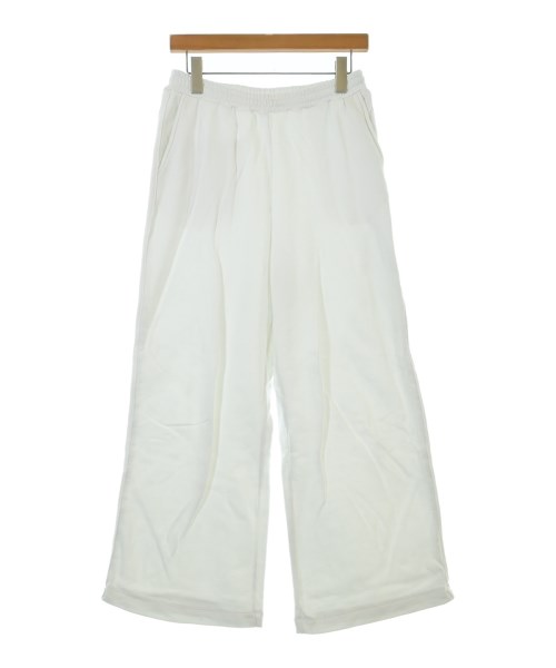 U BY Spick & Span(ユーバイスピックアンドスパン)スウェットパンツ 白 サイズ:38(M位)/2200643641136