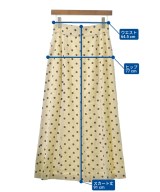 U BY Spick & Span（ユーバイスピックアンドスパン）ロング・マキシ丈スカート ベージュ サイズ:36(S位) レディース/2200648780052