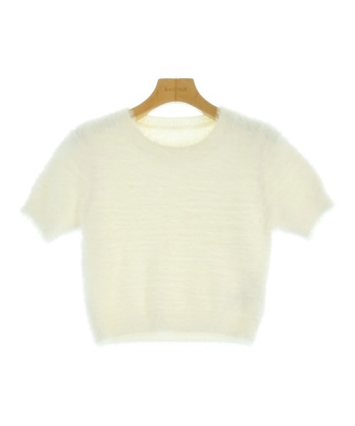 U BY Spick & Span(ユーバイスピックアンドスパン)ニット・セーター 白 サイズ:-(XS位)/2200702865015