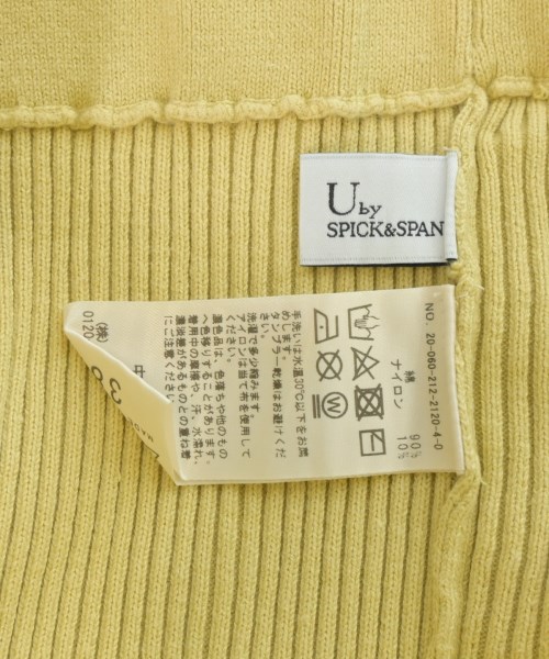 U BY Spick & Span（ユーバイスピックアンドスパン）ロング・マキシ丈スカート 黄 サイズ:38(M位) レディース/2200663683024