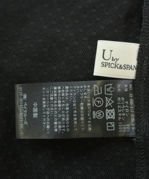 U BY Spick & Span（ユーバイスピックアンドスパン）ワンピース 黒 サイズ:F レディース/2200727940162