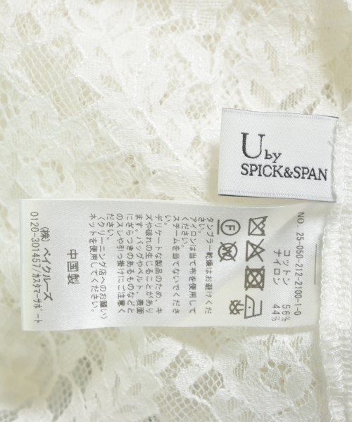 U BY Spick & Span（ユーバイスピックアンドスパン）ブラウス 白 サイズ:F レディース/2200718361310