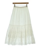 U BY Spick & Span（ユーバイスピックアンドスパン）ロング・マキシ丈スカート 白 サイズ:36(S位) レディース/2200676945065