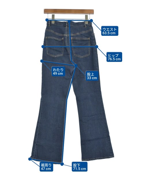 U BY Spick & Span（ユーバイスピックアンドスパン）デニムパンツ 紺 サイズ:36(S位) レディース/2200685036167