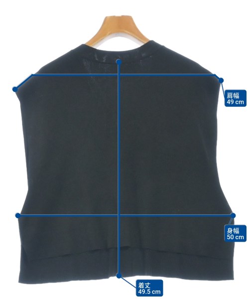 AEWEN MATOPH（イウエンマトフ）ベスト/ノースリーブ 黒 サイズ:F レディース/2200633309114