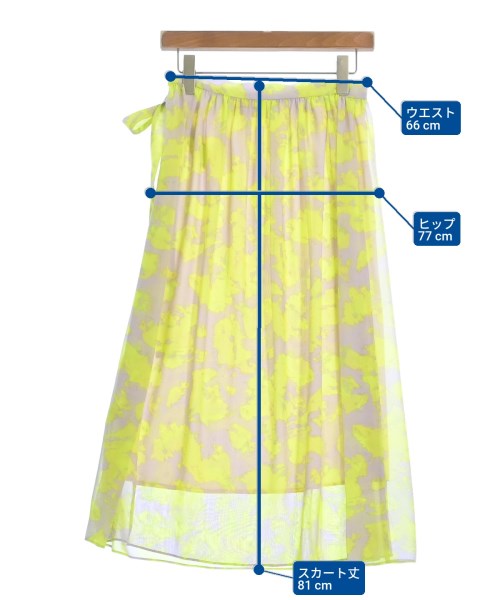 AEWEN MATOPH（イウエンマトフ）ロング・マキシ丈スカート グレー サイズ:38(M位) レディース/2200637336048