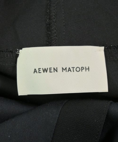 AEWEN MATOPH（イウエンマトフ）オールインワン/サロペット 黒 サイズ:36(S位) レディース/2200622322049