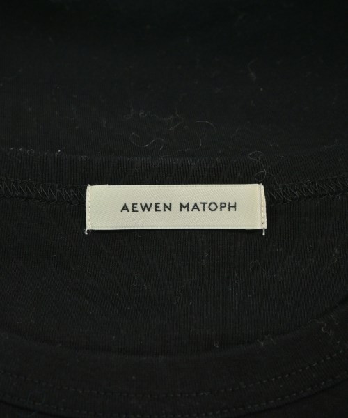 AEWEN MATOPH（イウエンマトフ）Tシャツ・カットソー 黒 サイズ:F レディース/2200624616047
