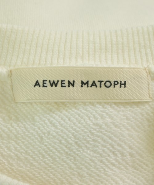 AEWEN MATOPH（イウエンマトフ）スウェット 白 サイズ:F レディース/2200630479025