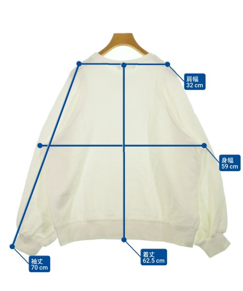 AEWEN MATOPH（イウエンマトフ）スウェット 白 サイズ:F レディース/2200630479025