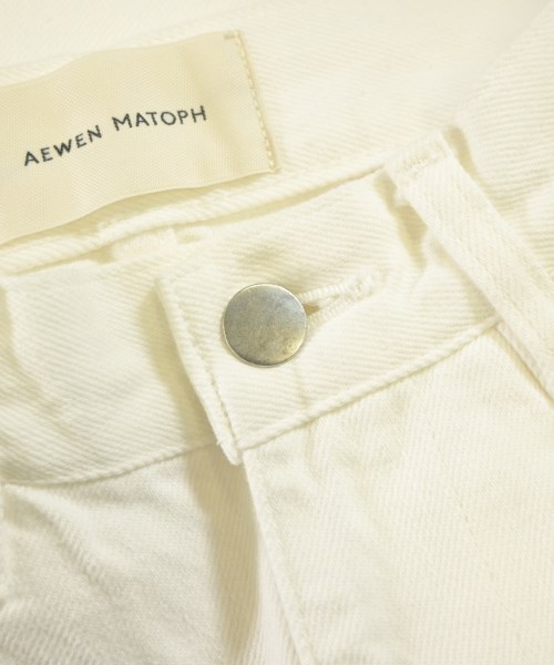 AEWEN MATOPH（イウエンマトフ）デニムパンツ 白 サイズ:34(XS位) レディース/2200634700040