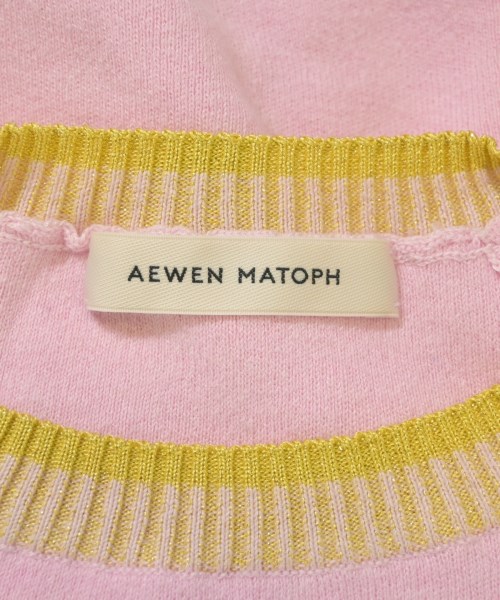 AEWEN MATOPH（イウエンマトフ）ニット・セーター ピンク サイズ:F レディース/2200615224183