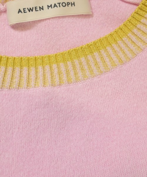 AEWEN MATOPH（イウエンマトフ）ニット・セーター ピンク サイズ:F レディース/2200615224183