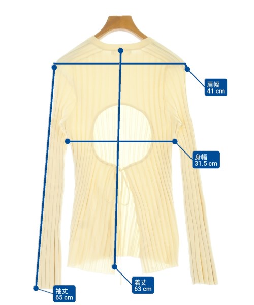 AEWEN MATOPH（イウエンマトフ）ニット・セーター 白 サイズ:-(XS位) レディース/2200634277047