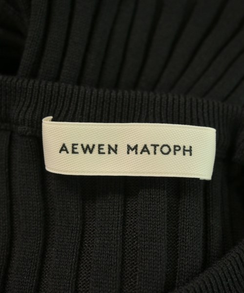 AEWEN MATOPH（イウエンマトフ）ワンピース 黒 サイズ:36(S位) レディース/2200607439076