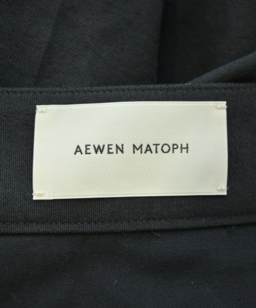 AEWEN MATOPH（イウエンマトフ）スラックス 黒 サイズ:34(XXS位) レディース/2200605974111