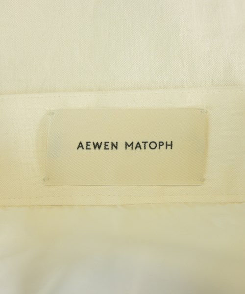 AEWEN MATOPH（イウエンマトフ）スラックス 白 サイズ:36(S位) レディース/2200605974128