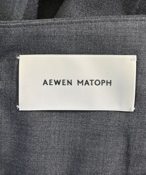 AEWEN MATOPH（イウエンマトフ）スラックス グレー サイズ:34(XS位) レディース/2200616739020