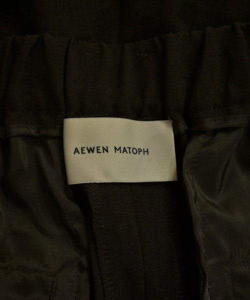 AEWEN MATOPH（イウエンマトフ）スラックス 茶 サイズ:38(M位) レディース/2200616739037