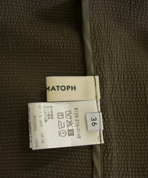AEWEN MATOPH（イウエンマトフ）ワンピース 茶 サイズ:36(S位) レディース/2200616739068