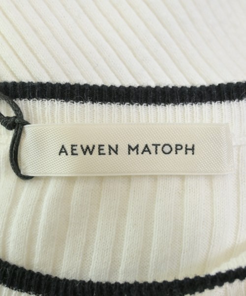 AEWEN MATOPH（イウエンマトフ）ニット・セーター 白 サイズ:F レディース/2200618520022
