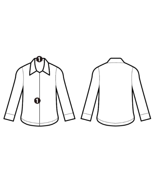 AEWEN MATOPH（イウエンマトフ）ブラウス 青 サイズ:36(S位) レディース/2200612585140