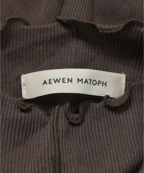 AEWEN MATOPH（イウエンマトフ）Tシャツ・カットソー 茶 サイズ:-(XS位) レディース/2200612585171