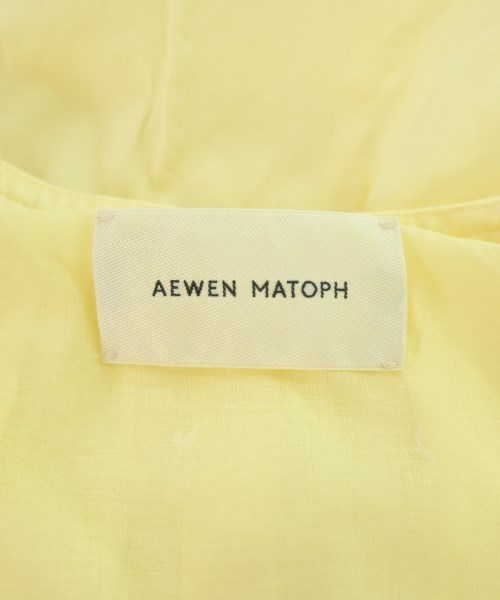 AEWEN MATOPH（イウエンマトフ）ブラウス 黄 サイズ:-(XL位) レディース/2200602244057